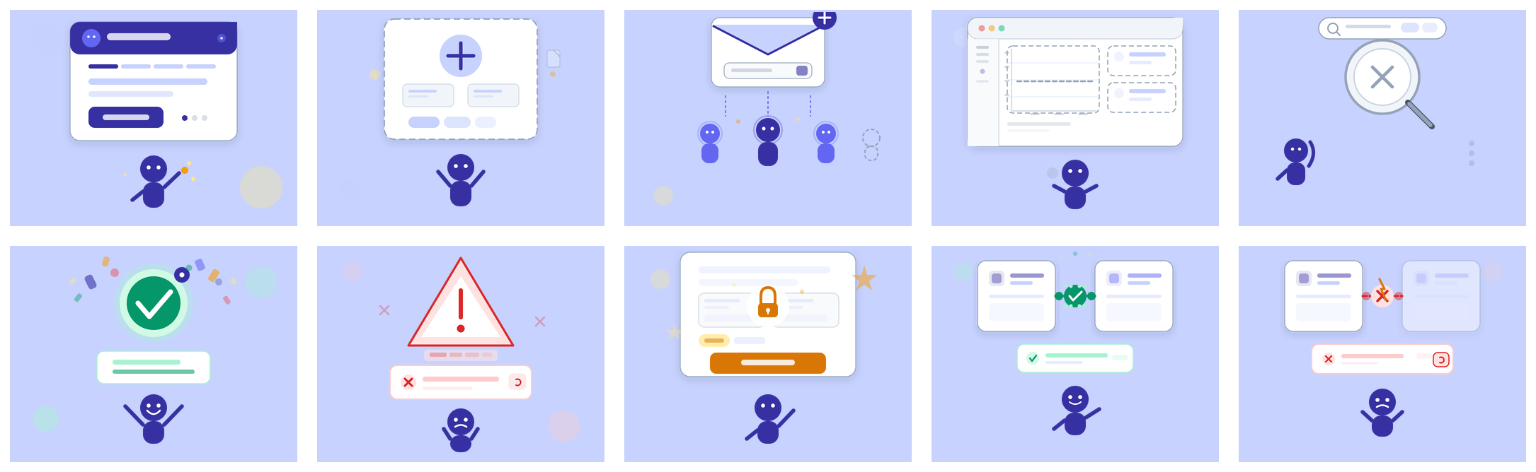 Pack 1 — SaaS UI Illustration System